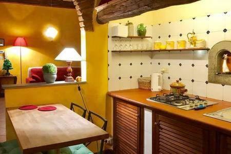 Real Rustic Tuscany Style In Center Florencie Exteriér fotografie