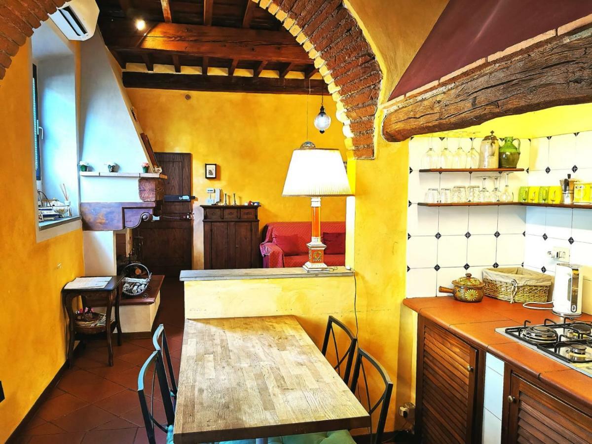 Real Rustic Tuscany Style In Center Florencie Exteriér fotografie